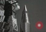 Standbild Atlas Rakete 6 B Cape Canaveral Florida USA, 1958, aus Sekunde 50 historischem Filmmaterial Videoclip 65675023459