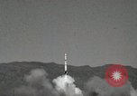 Standbild Redstone Missile gebrannt wird New Mexico United States USA, 1960, aus Sekunde 10 historischem Filmmaterial Videoclip 65675023460