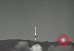 Standbild Redstone Missile gebrannt wird New Mexico United States USA, 1960, aus Sekunde 11 historischem Filmmaterial Videoclip 65675023460