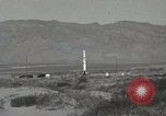 Standbild Redstone Rakete beschossen White Sands White Sands Missile Range, New Mexico United State USA, 1960, aus Sekunde 3 historischem Filmmaterial Videoclip 65675023461