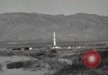 Standbild Redstone Rakete beschossen White Sands White Sands Missile Range, New Mexico United State USA, 1960, aus Sekunde 7 historischem Filmmaterial Videoclip 65675023461