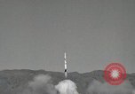 Standbild Redstone Rakete beschossen White Sands White Sands Missile Range, New Mexico United State USA, 1960, aus Sekunde 13 historischem Filmmaterial Videoclip 65675023461