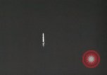 Standbild Redstone Rakete beschossen White Sands White Sands Missile Range, New Mexico United State USA, 1960, aus Sekunde 27 historischem Filmmaterial Videoclip 65675023461