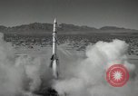 Image of Redstone Missile launched by US Army troops New Mexico United States USA, 1960, second 30 stock footage video 65675023462