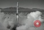 Image of Redstone Missile launched by US Army troops New Mexico United States USA, 1960, second 31 stock footage video 65675023462