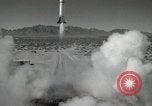 Image of Redstone Missile launched by US Army troops New Mexico United States USA, 1960, second 33 stock footage video 65675023462