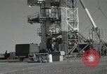 Image of Redstone Missile at White Sands Range New Mexico United States USA, 1960, second 15 stock footage video 65675023463