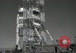 Image of Redstone Missile at White Sands Range New Mexico United States USA, 1960, second 53 stock footage video 65675023463