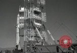 Image of Redstone Missile at White Sands Range New Mexico United States USA, 1960, second 54 stock footage video 65675023463