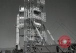 Image of Redstone Missile at White Sands Range New Mexico United States USA, 1960, second 55 stock footage video 65675023463