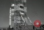 Image of Redstone Missile at White Sands Range New Mexico United States USA, 1960, second 56 stock footage video 65675023463