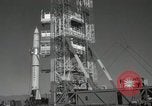 Image of Redstone Missile at White Sands Range New Mexico United States USA, 1960, second 58 stock footage video 65675023463