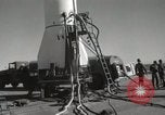 Image of Preparing Redstone Missile for launch New Mexico United States USA, 1960, second 26 stock footage video 65675023465