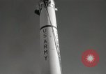 Image of Preparing Redstone Missile for launch New Mexico United States USA, 1960, second 31 stock footage video 65675023465