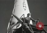 Image of Preparing Redstone Missile for launch New Mexico United States USA, 1960, second 59 stock footage video 65675023465