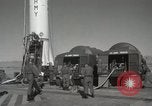 Image of Redstone Missile being fueled from trucks New Mexico United States USA, 1960, second 22 stock footage video 65675023466