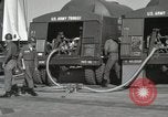 Image of Redstone Missile being fueled from trucks New Mexico United States USA, 1960, second 23 stock footage video 65675023466