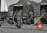 Image of Redstone Missile being fueled from trucks New Mexico United States USA, 1960, second 25 stock footage video 65675023466