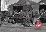 Image of Redstone Missile being fueled from trucks New Mexico United States USA, 1960, second 26 stock footage video 65675023466