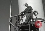 Image of Redstone Missile being fueled from trucks New Mexico United States USA, 1960, second 42 stock footage video 65675023466
