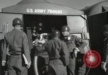 Image of Redstone Missile being fueled from trucks New Mexico United States USA, 1960, second 46 stock footage video 65675023466