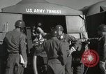 Image of Redstone Missile being fueled from trucks New Mexico United States USA, 1960, second 50 stock footage video 65675023466