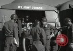 Image of Redstone Missile being fueled from trucks New Mexico United States USA, 1960, second 51 stock footage video 65675023466