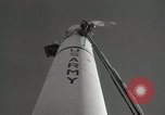 Image of Redstone Missile being fueled from trucks New Mexico United States USA, 1960, second 58 stock footage video 65675023466