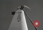 Image of Redstone Missile being fueled from trucks New Mexico United States USA, 1960, second 62 stock footage video 65675023466
