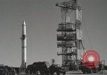 Image of Fueling a Redstone Missile at White Sands New Mexico United States USA, 1960, second 13 stock footage video 65675023467