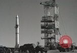 Image of Fueling a Redstone Missile at White Sands New Mexico United States USA, 1960, second 14 stock footage video 65675023467