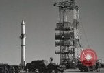Image of Fueling a Redstone Missile at White Sands New Mexico United States USA, 1960, second 15 stock footage video 65675023467