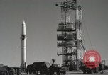 Image of Fueling a Redstone Missile at White Sands New Mexico United States USA, 1960, second 16 stock footage video 65675023467
