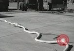 Image of Fueling a Redstone Missile at White Sands New Mexico United States USA, 1960, second 32 stock footage video 65675023467