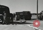 Image of Fueling a Redstone Missile at White Sands New Mexico United States USA, 1960, second 37 stock footage video 65675023467