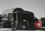 Image of Fueling a Redstone Missile at White Sands New Mexico United States USA, 1960, second 44 stock footage video 65675023467