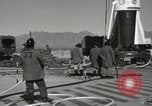 Image of Fueling a Redstone Missile at White Sands New Mexico United States USA, 1960, second 54 stock footage video 65675023467