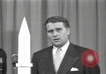 Image of Werner Von Braun United States USA, 1956, second 36 stock footage video 65675023474
