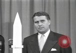 Image of Werner Von Braun United States USA, 1956, second 38 stock footage video 65675023474
