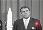 Image of Werner Von Braun United States USA, 1956, second 42 stock footage video 65675023474