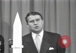 Image of Werner Von Braun United States USA, 1956, second 43 stock footage video 65675023474