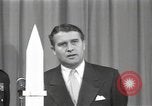 Image of Werner Von Braun United States USA, 1956, second 45 stock footage video 65675023474