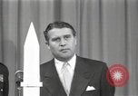 Image of Werner Von Braun United States USA, 1956, second 46 stock footage video 65675023474