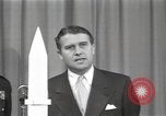 Image of Werner Von Braun United States USA, 1956, second 47 stock footage video 65675023474