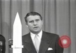 Image of Werner Von Braun United States USA, 1956, second 48 stock footage video 65675023474