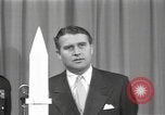 Image of Werner Von Braun United States USA, 1956, second 51 stock footage video 65675023474