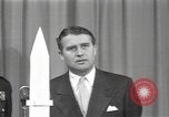 Image of Werner Von Braun United States USA, 1956, second 52 stock footage video 65675023474