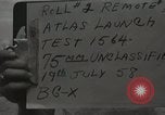 Image of Atlas 3B Missile Florida United States USA, 1958, second 3 stock footage video 65675023486