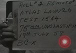 Image of Atlas 3B Missile Florida United States USA, 1958, second 4 stock footage video 65675023486