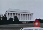 Standbild Denkmäler Washington DC USA, 1970, aus Sekunde 14 historischem Filmmaterial Videoclip 65675023497